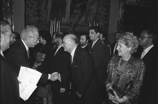 Ricevimento offerto dal Presidente della Repubblica Francesco Cossiga  alle Rappresentanze diplomatiche estere per la Festa della Repubblica