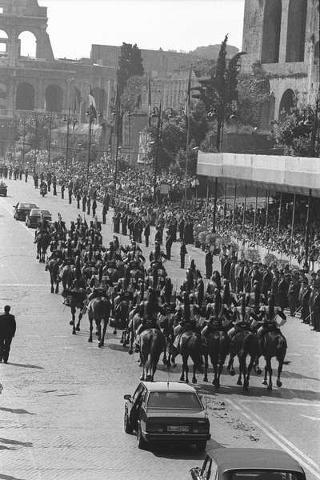 Parata ai Fori Imperiali per la Festa della Repubblica