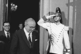 Consultazioni per la crisi del Governo Fanfani