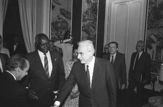 Incontro con il Presidente della Repubblica del Kenia Daniel Toroitich Arap Moi