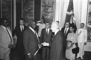 Incontro con il Presidente della Repubblica del Kenia Daniel Toroitich Arap Moi