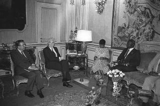 Incontro con il Presidente della Repubblica del Kenia Daniel Toroitich Arap Moi