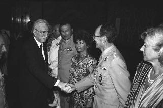 Incontro con i componenti il Comitato militare NATO con le consorti