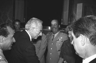 Incontro con i componenti il Comitato militare NATO con le consorti