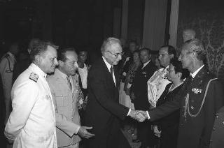 Incontro con i componenti il Comitato militare NATO con le consorti