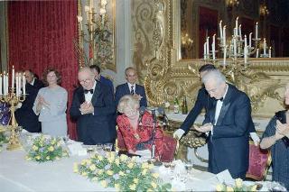 Visita ufficiale del Presidente della Repubblica d'Islanda, S.E. la Signora Vigdís Finnbogadóttir (5-7 ottobre 1987)