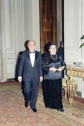 Visita ufficiale del Presidente della Repubblica d'Islanda, S.E. la Signora Vigdís Finnbogadóttir (5-7 ottobre 1987)