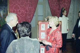 Visita ufficiale del Presidente della Repubblica d'Islanda, S.E. la Signora Vigdís Finnbogadóttir (5-7 ottobre 1987)