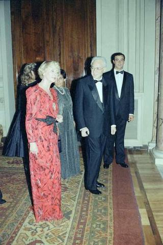 Visita ufficiale del Presidente della Repubblica d'Islanda, S.E. la Signora Vigdís Finnbogadóttir (5-7 ottobre 1987)