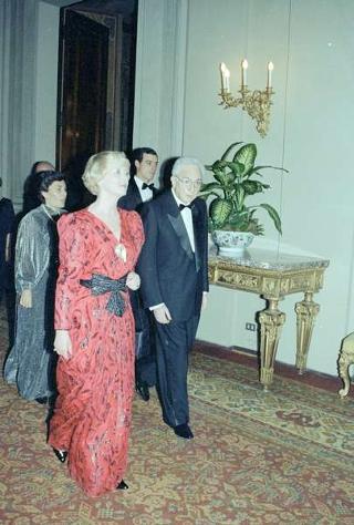 Visita ufficiale del Presidente della Repubblica d'Islanda, S.E. la Signora Vigdís Finnbogadóttir (5-7 ottobre 1987)