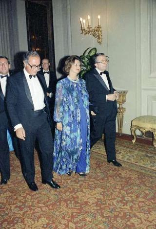 Visita ufficiale del Presidente della Repubblica d'Islanda, S.E. la Signora Vigdís Finnbogadóttir (5-7 ottobre 1987)