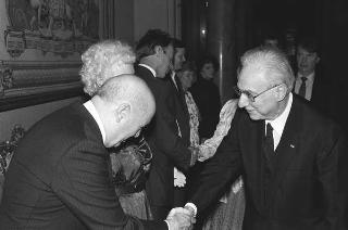 Visita ufficiale del Presidente della Repubblica d'Islanda, S.E. la Signora Vigdís Finnbogadóttir (5-7 ottobre 1987)