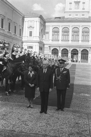 Visita ufficiale del Presidente della Repubblica d'Islanda, S.E. la Signora Vigdís Finnbogadóttir (5-7 ottobre 1987)