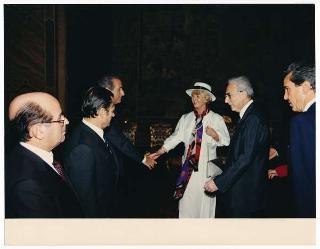 Visita ufficiale del Presidente della Repubblica d'Islanda, S.E. la Signora Vigdís Finnbogadóttir (5-7 ottobre 1987)