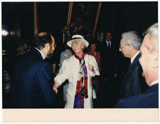 Visita ufficiale del Presidente della Repubblica d'Islanda, S.E. la Signora Vigdís Finnbogadóttir (5-7 ottobre 1987)