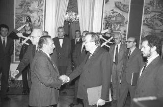 Incontro con il Presidente della Repubblica di El Salvador Josè Napoleon Duarte