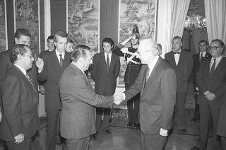 Incontro con il Presidente della Repubblica di El Salvador Josè Napoleon Duarte