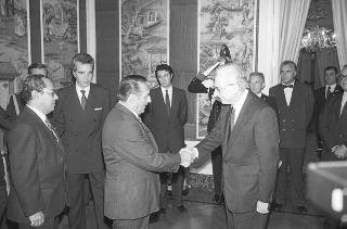 Incontro con il Presidente della Repubblica di El Salvador Josè Napoleon Duarte
