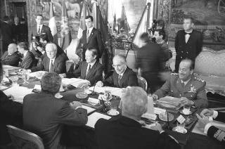 Riunione del Consiglio Supremo di Difesa