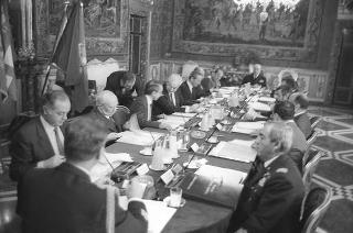Riunione del Consiglio Supremo di Difesa