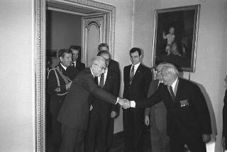 Incontro con i presidenti delle Associazioni combattentistiche e d'Arma