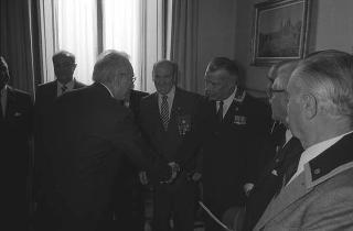 Incontro con i presidenti delle Associazioni combattentistiche e d'Arma