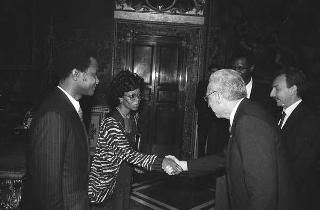 Armindo Do Espirito Vieira, nuovo ambasciatore della Repubblica Popolare di Angola: presentazione delle lettere credenziali