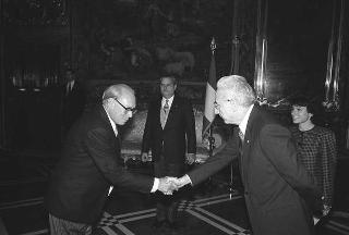 David de Villiers du Buisson, nuovo ambasciatore della Repubblica del Sud Africa: presentazione delle lettere credenziali