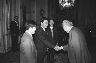 Incontro con giornalisti cinesi, Zang Jisheng, Luo Jinbiao, Wan Zinei