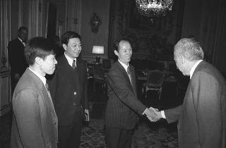 Incontro con giornalisti cinesi, Zang Jisheng, Luo Jinbiao, Wan Zinei
