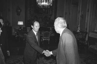 Incontro con giornalisti cinesi, Zang Jisheng, Luo Jinbiao, Wan Zinei