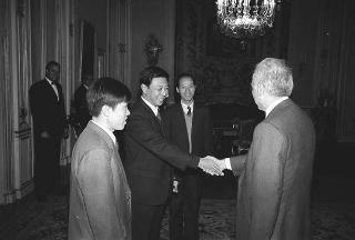 Incontro con giornalisti cinesi, Zang Jisheng, Luo Jinbiao, Wan Zinei