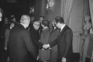 Visita di Stato del Presidente della Repubblica Popolare Cinese Li Xiannian e della signora Lin Jaimei