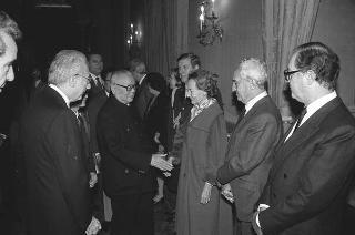 Visita di Stato del Presidente della Repubblica Popolare Cinese Li Xiannian e della signora Lin Jaimei