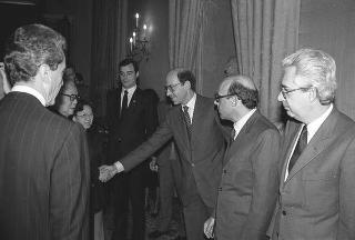 Visita di Stato del Presidente della Repubblica Popolare Cinese Li Xiannian e della signora Lin Jaimei