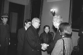 Visita di Stato del Presidente della Repubblica Popolare Cinese Li Xiannian e della signora Lin Jaimei