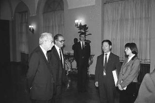 Visita di Stato del Presidente della Repubblica Popolare Cinese Li Xiannian e della signora Lin Jaimei