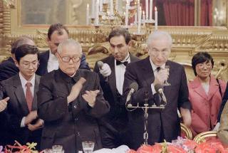 Visita di Stato del Presidente della Repubblica Popolare Cinese Li Xiannian e della signora Lin Jaimei