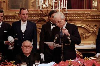 Visita di Stato del Presidente della Repubblica Popolare Cinese Li Xiannian e della signora Lin Jaimei