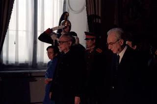 Visita di Stato del Presidente della Repubblica Popolare Cinese Li Xiannian e della signora Lin Jaimei