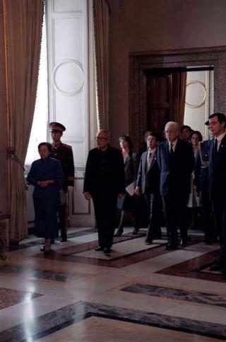 Visita di Stato del Presidente della Repubblica Popolare Cinese Li Xiannian e della signora Lin Jaimei
