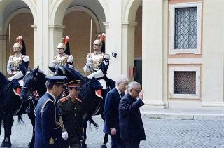 Visita di Stato del Presidente della Repubblica Popolare Cinese Li Xiannian e della signora Lin Jaimei