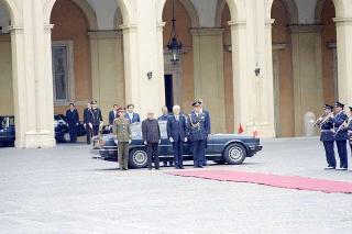 Visita di Stato del Presidente della Repubblica Popolare Cinese Li Xiannian e della signora Lin Jaimei