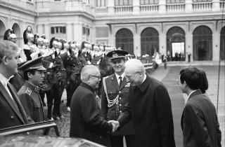 Visita di Stato del Presidente della Repubblica Popolare Cinese Li Xiannian e della signora Lin Jaimei