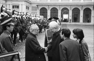 Visita di Stato del Presidente della Repubblica Popolare Cinese Li Xiannian e della signora Lin Jaimei