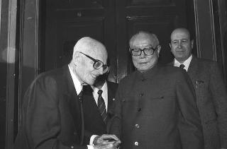 Visita di Stato del Presidente della Repubblica Popolare Cinese Li Xiannian e della signora Lin Jaimei