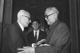 Visita di Stato del Presidente della Repubblica Popolare Cinese Li Xiannian e della signora Lin Jaimei