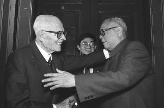Visita di Stato del Presidente della Repubblica Popolare Cinese Li Xiannian e della signora Lin Jaimei
