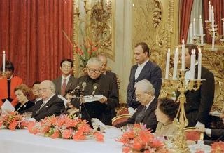 Visita di Stato del Presidente della Repubblica Popolare Cinese Li Xiannian e della signora Lin Jaimei