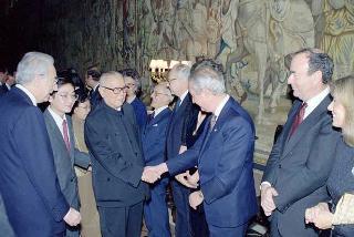 Visita di Stato del Presidente della Repubblica Popolare Cinese Li Xiannian e della signora Lin Jaimei